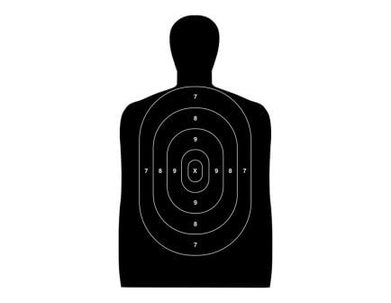 Lyman 50' L x 18" W Silhouette Self-Adhesive Auto Advance Remote Controlled Target Roll, Black/White - 4320077