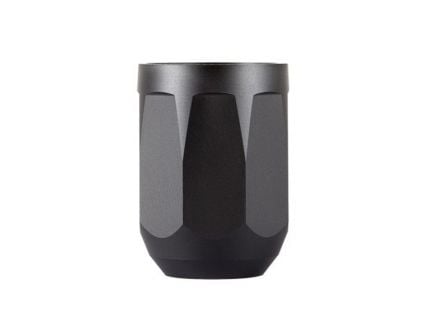 Maxim Defense Hate Brake 1/2-28 Round Muzzle Brake, 5.56/7.62x39mm/9mm, Diamond-Like Carbon Coated Black - MXM47706