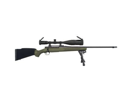 Mossberg Patriot Night Train .300 Win Mag Bolt Action Rifle w/ 6-24x50mm Scope, OD Green - 28122