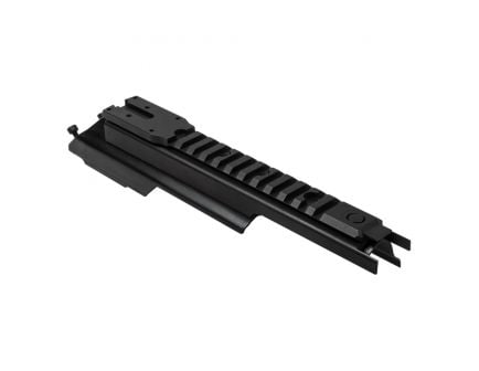 NcStar 9.5" Aluminum Rail/Steel Receiver Cover AK Rail and Micro Dot Mount Receiver Cover, Black - MAKMDV2