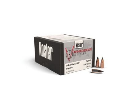 Nosler Varmageddon 32 gr FBTP Rifle Bullet, 100/box - 17220