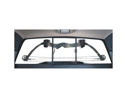 Rugged Gear Black Metal Single Hook Suction Cup Gun Holder, Universal - 10010