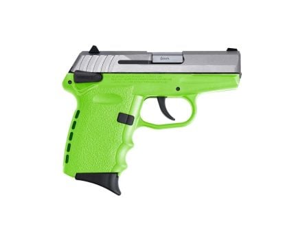 SCCY CPX-1RD 9mm Pistol, Lime - CPX-1TTLGRD