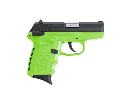 SCCY CPX-1RD 9mm Pistol, Lime - CPX-1CBLGRD