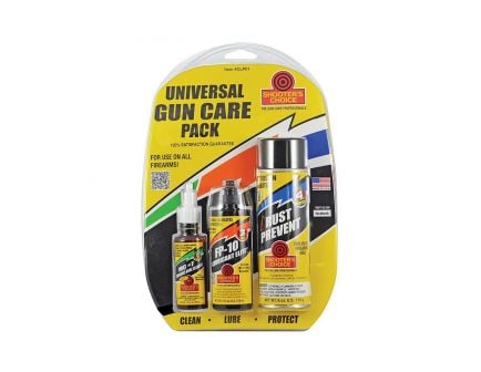 Shooter's Choice Universal Gun Care Pack for Rifles, Pistols and Shotguns - CLP01