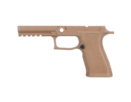 Sig Sauer P320-XFull Grip Module - Coyote Tan for Sig P320, Offers Superior Ergonomics and Tactical Advantage - GRIP-MODX-F-943-SM-COY