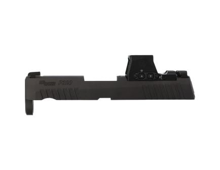 Sig Sauer Optic Ready Slide Assembly Fits P320 Sub-Compact, Black - Ready for Customization - 8901566