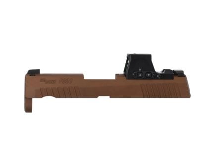 Sig Sauer Optic Ready Slide Assembly Fits P320 Sub-Compact, Coyote Brown - Versatile and Strong - 8901567