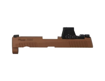 Sig Sauer Optic Ready Slide Assembly Fits P320 Carry/P320 Compact, Coyote Brown - Durable and Reliable - 8901569
