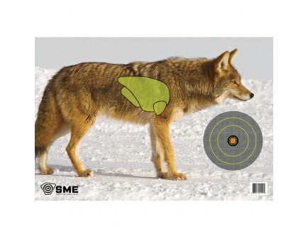 SME 24" x 16.5" Coyate Target, 3/pack - SME-TRG-COYOTE