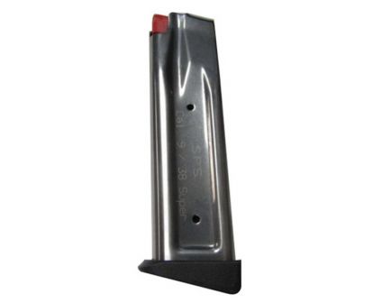 SPS 18 Round .38 Super/9mm Detachable Magazine, Silver - M120-38