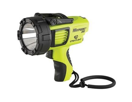 Streamlight WayPoint 300 1000/550/35 lm LED High Lumen Long Range Rechargeable Spotlight, Yellow - 44910