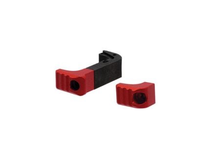 Strike Industries Modular Magazine Release for Glock 17, 19, 19x, 45 Gen 4-5 Pistols, Red - G4MAGRELEASERED