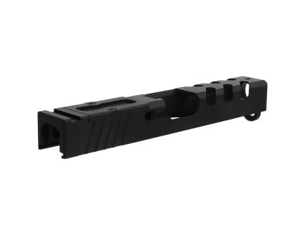 Tacfire Slide w/ RMR Cut for Glock 23 (.40 S&W) Gen 3 Pistol, Black Cerakote Graphite - GLKSL-23