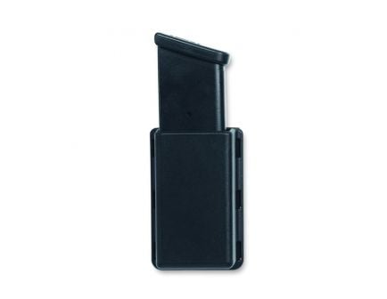 Uncle Mike's Double Row Single Magazine Case, Textured Black - 50361