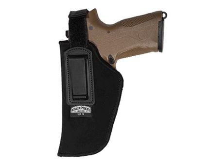 Uncle Mike's Size #15 Left Hand Concealed Carry IWB Holster w/ Retention Strap, Textured Black - 76152