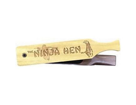 Woodhaven The Ninja Hen Turkey Box Call, Yellow/Brown - WH088