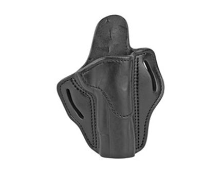 1791 Belt Holster Fits 4" - 5" 1911 Pistols RH, Black Leather - BH1-BLK-R