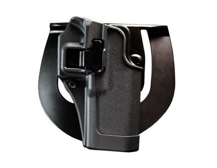 Blackhawk Serpa CQC Size 3 Right Hand Government 1911 Concealment Injection Molded Sportster Holster, Matte Gunmetal Gray - 413503BK-R