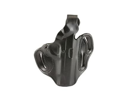 DeSantis Gunhide Scabbard Belt Holster Fits Standard 4"-4.5" 1911 Models, RH w/ Thumb Break, Black - 001BA20Z0