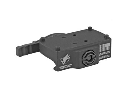 American Defense Mount w/ Quick Release Fits Burris Fastfire, Black - AD-22-STD-TL