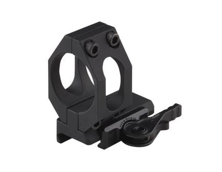 American Defense AD-68 30mm 6061 T6 Aluminum Quick Detach Standard Titanium Lever Co-Witness Mount, Black - AD-68-STD-TL