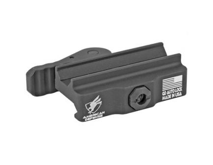 American Defense Med. QR Base Mount for Picatinny Fits ACOG/Aimpoint, Blk - AD-B2-STD