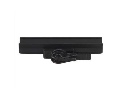 American Defense AD-B3 6061 T6 Aluminum Quick Detach Standard Titanium Lever Modular Base, Black - AD-B3-STD-TL
