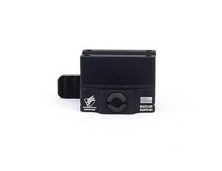 American Defense AD-MRO 6061 T6 Aluminum Quick Detach Tactical Lever Lower 1/3 Co-Witness MRO Mount, Black - AD-MRO-SOCOM-TAC-R