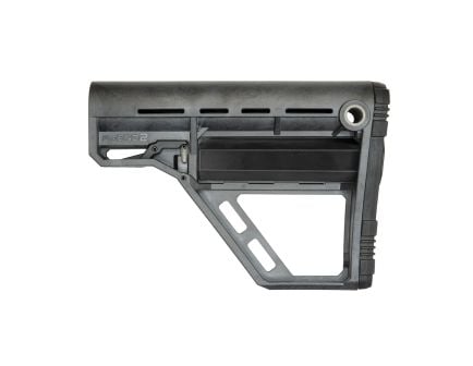 Amend2 Modular Stock Carbon Gray - Durable and Adjustable Stock for Optimal Control and Comfort in Tactical Situations - A2AMSBATTCBN