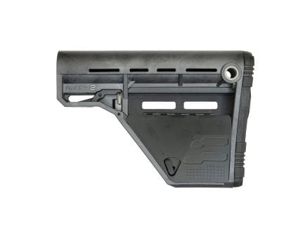 Amend2 Modular Stock in Carbon Gray - Ergonomic and Modular Stock for Improved Shooting Accuracy and Rifle Customization - A2AMSLOWSCBN