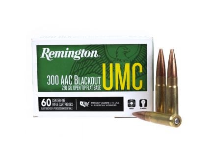 Remington UMC 300 AAC Blackout Ammo 220 Grain OTFB 60 rds - 24055