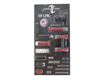 Timber Creek Lower Parts Kit, Red