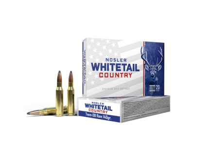 Nosler Whitetail Country 7mm-08 Remington 140gr SB ST Ammo