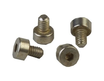Brownells 4-Pack Hex Grip Screw #6-40 x 0.33" Fits Ruger Mark I/Ruger Mark II, Nickel