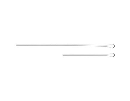 Brownells 8" Cotton Tipped Applicator, White Pack of 100