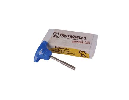 Brownells 5.50" Magna-Tip Ratcheting T-Handle, Blue