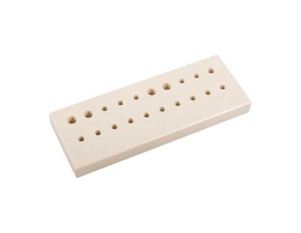 Brownells 6.38" Standard Roll Pin Bench Block, Tan