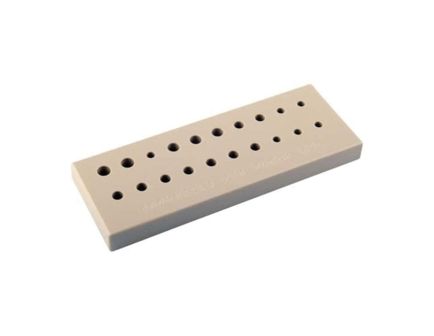 Brownells 8" x 3" x 0.75" Deluxe Punch Set Bench Block