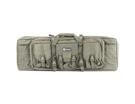 Drago Gear Double Rifle Gun 36" Case, Seal Gray - 12-301GY