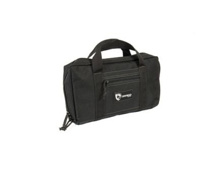 Drago Gear Single Pistol Case, 12"x8", Black - 12-316BL