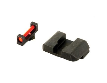 AmeriGlo Special Combination Target Sights For Glock 17/19/22/23, Red Fiber Front Black Rear - GFB-103