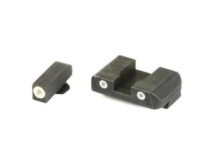 AmeriGlo Pro-Glo Combination Night Sights For Glock 7/19/22/23/24/26/27/33/34/35/37/38/39 Green Tritium - GL-243