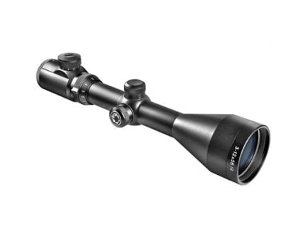 Barska Euro-30 Pro 3-12x56mm Illum Cross Reticle 30mm Rifle Scope, Black - AC10024