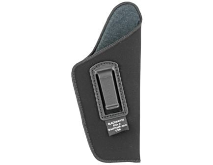 Blackhawk Size 3 Right Hand 4-1/2 to 5" Barrel Large Autos Inside the Pant Holster without Retention Strap, Smooth Black - 73IP03BK