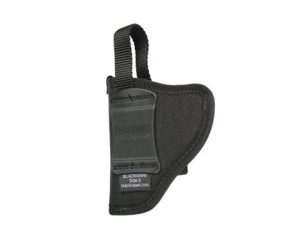 Blackhawk Size 15 Right Hand 6-1/2 to 7-1/2" Barrel Single Action Revolver OWB Hip Holster, Smooth Black - 73NH15BK-R