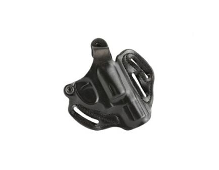 DeSantis Gunhide Scabbard Belt Holster Fits 2-2.25" S&W J-Frame RH w/ Thumb Break, Black - 001BA02Z0