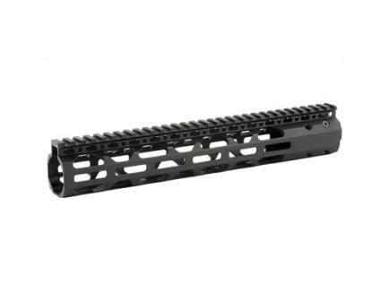Advanced Technology 12" Slim M-LOK Free Float AR-15 Handguard, Black - SHG1200