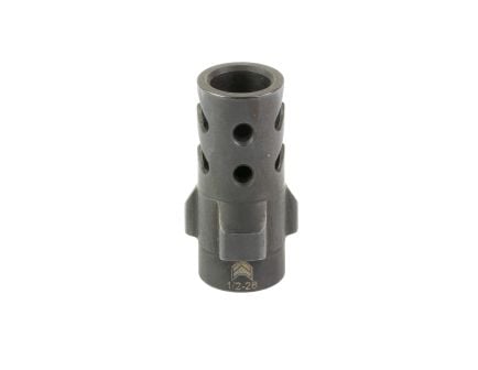 Angstadt Arms 9mm 3-Lug 1/2x28 Muzzle Brake, Black Nitride