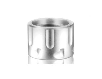 Backup Tactical Pistol Thread Protector Revolver Cylinder, Silver 1/2x28 - CYL-SIL